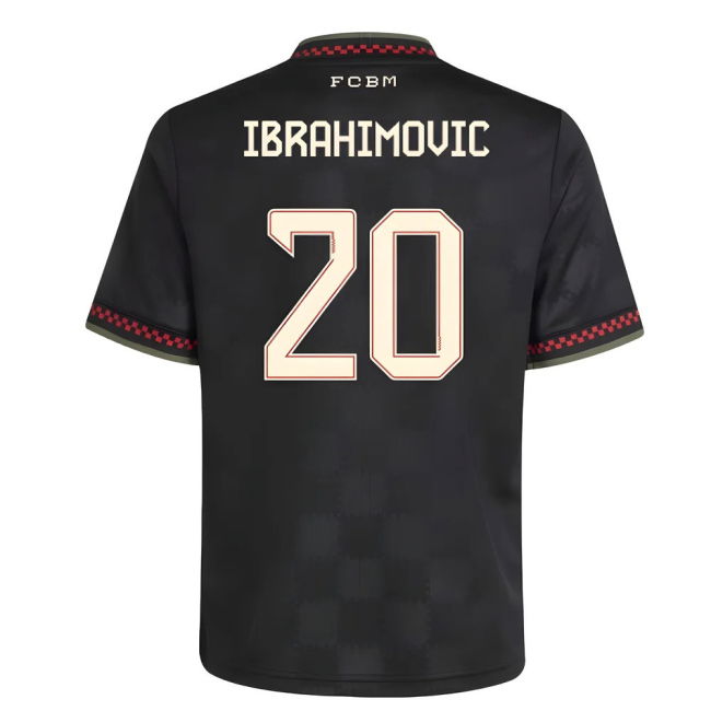2025-2026 Bayern Munich Third Shirt - Kids (Ibrahimovic 20)