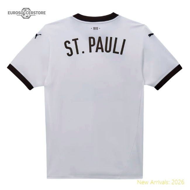 2024-2025 St Pauli Away Top Kit Classic Football Kit Supporter Version