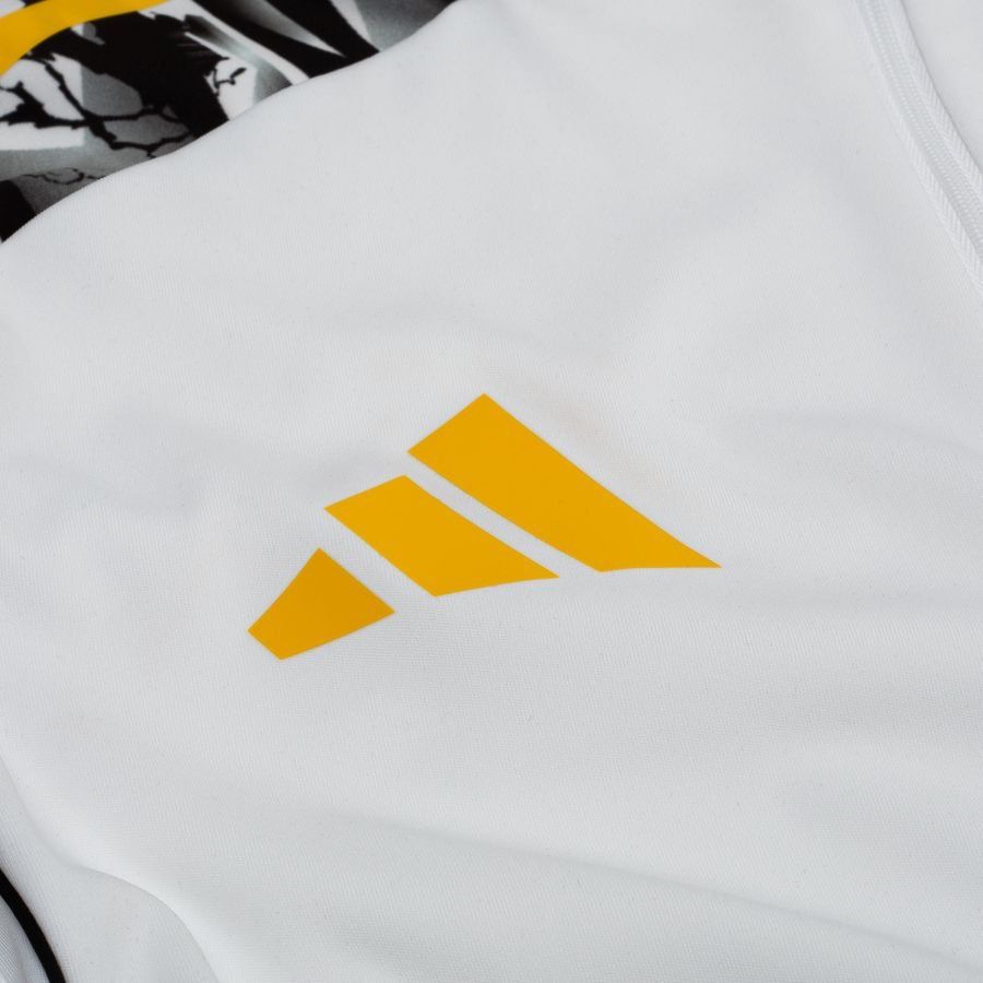 Real Madrid X Marvel Training Shirt Tiro 25 - White/Bold Gold Kids