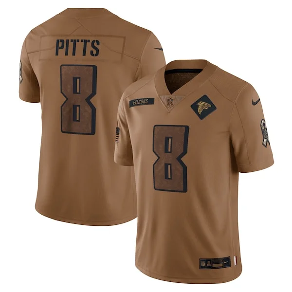 None Kyle Pitts Limited Jersey - Brown | NFL Player Jersey | NFL Footb