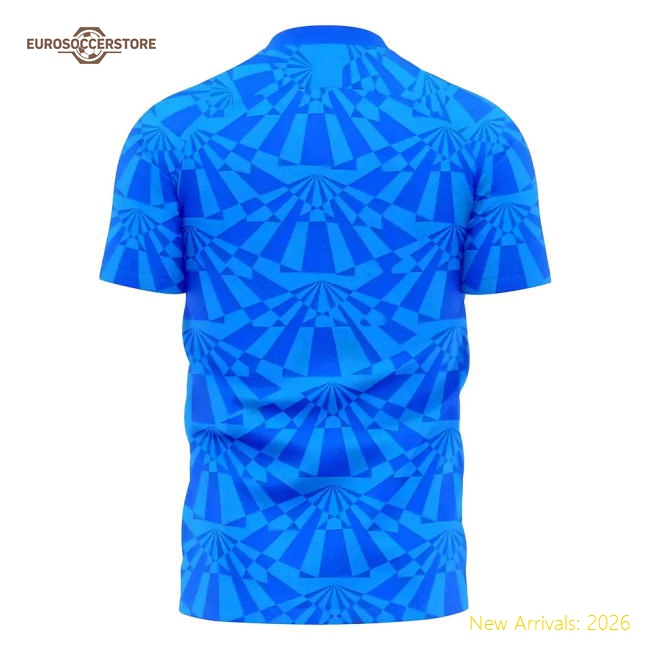 Napoli Home Fan Version Womens Shirt Football Fan Apparel