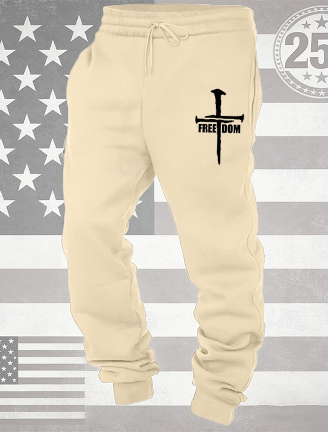 Men's Sweatpants Joggers Trousers Drawstring Pocket Elastic Waist