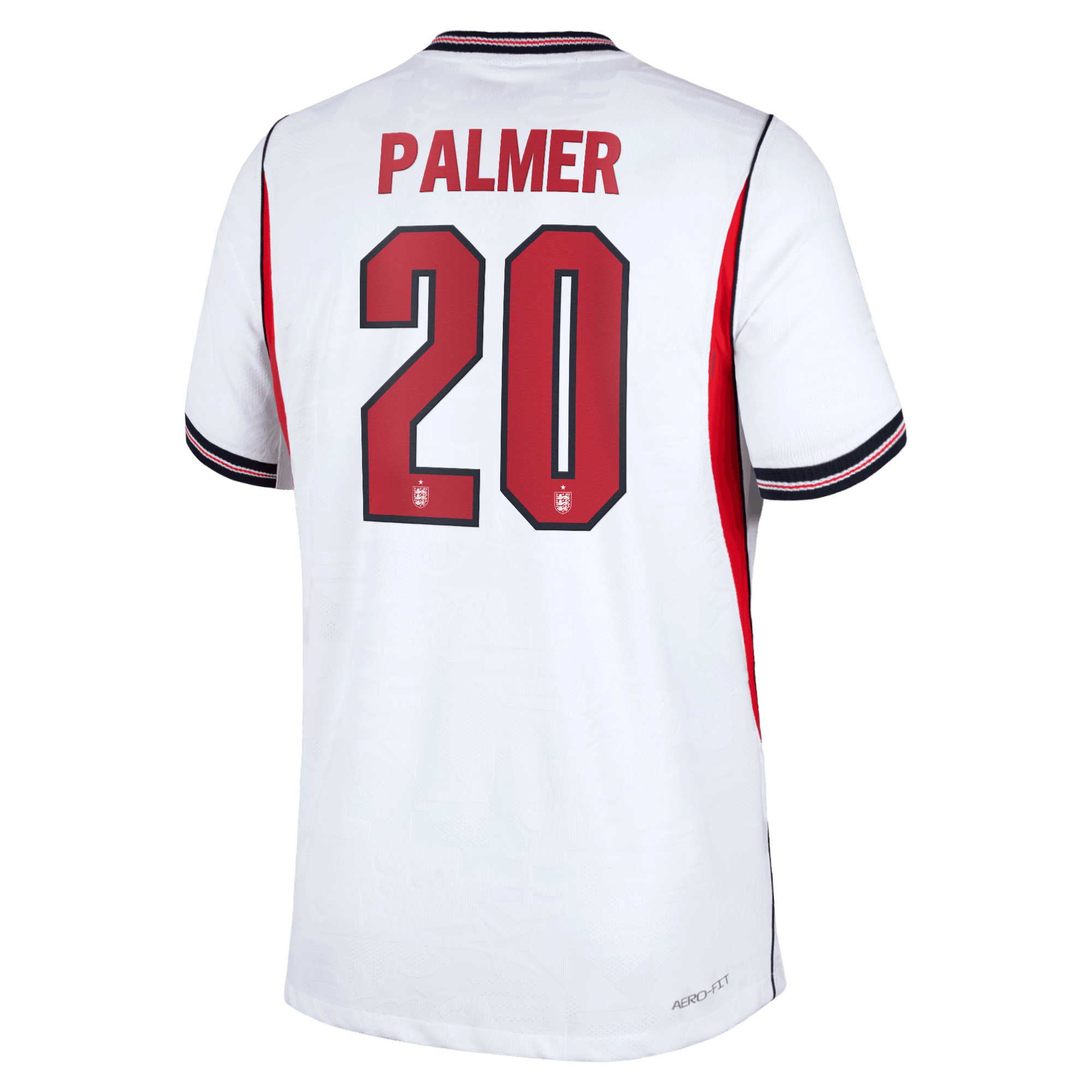 [JED] Cole Palmer England National Team 2026 Home Match Authentic Jersey - White