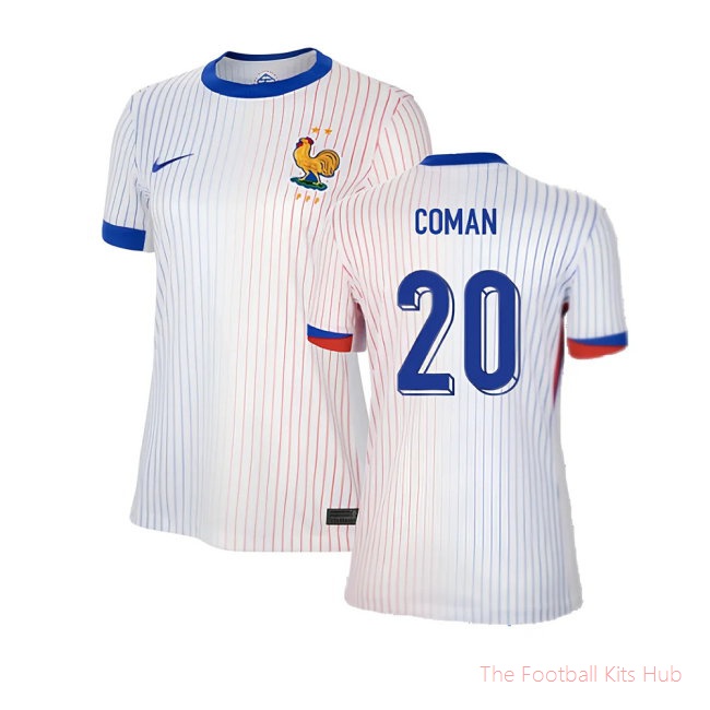 2024-2025 France Away Shirt (Womens) (Coman 20)
