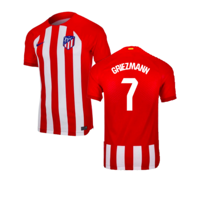 Griezmann 7 Game Replica Atletico Madrid Home Fan Jersey (Adults)
