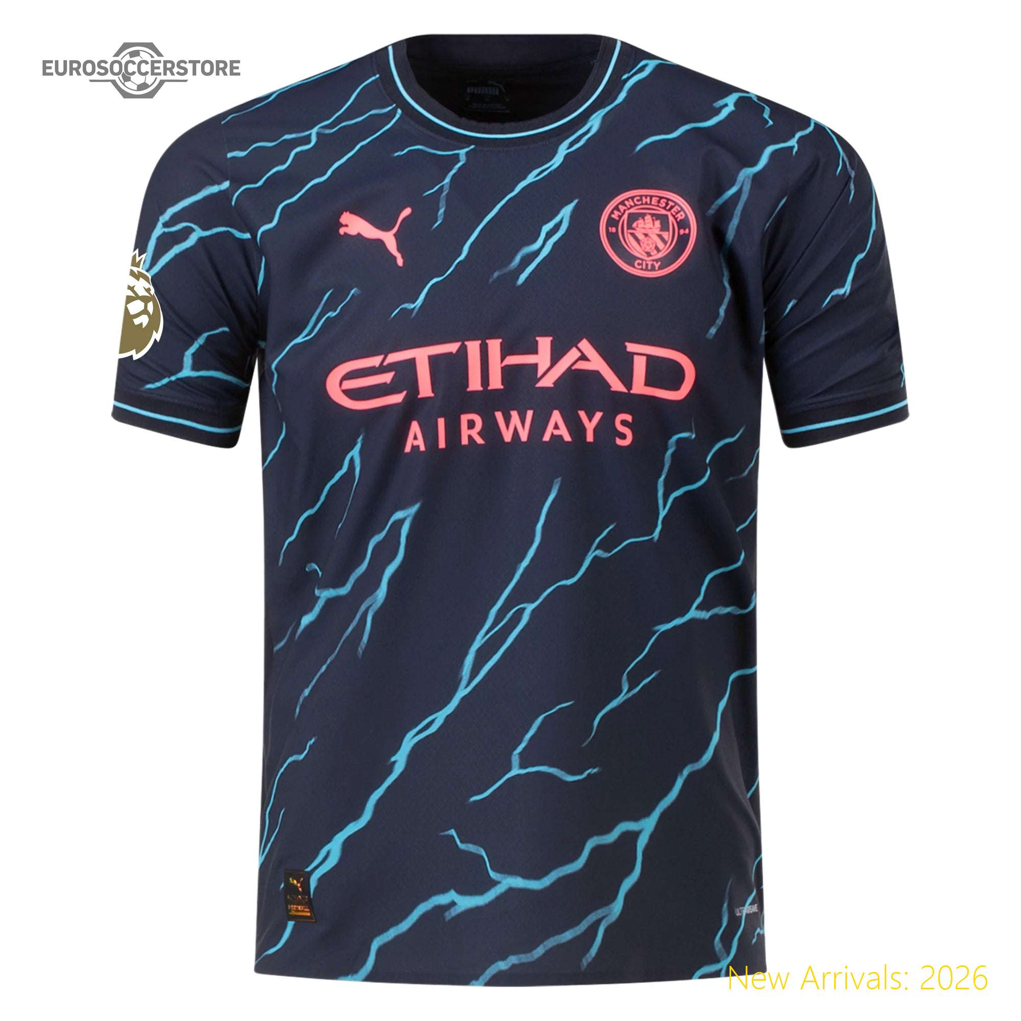 Authentic Replica Men Authentic Mci Football Star Third Jersey 2023