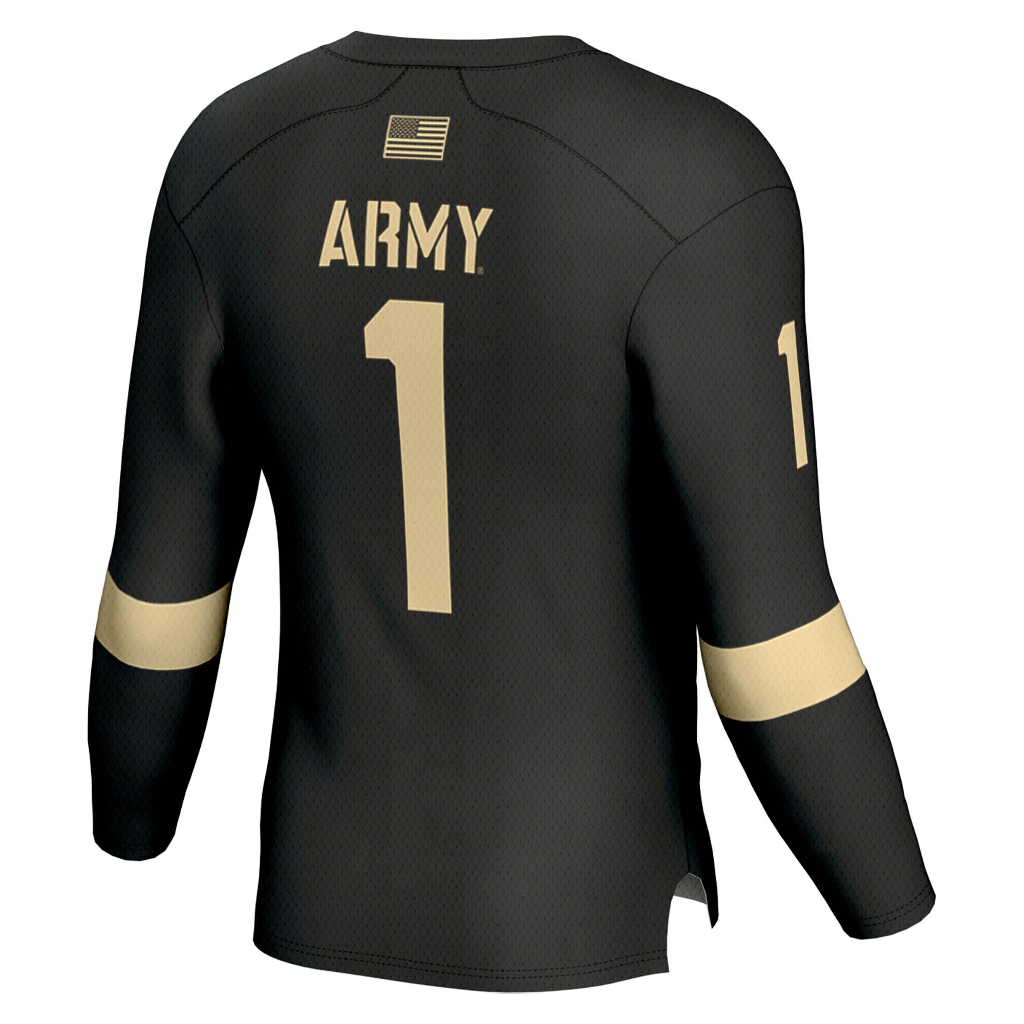 [NJP] Army Black Knights GameDay Greats Youth Ice Hockey Fashion Jersey - Black