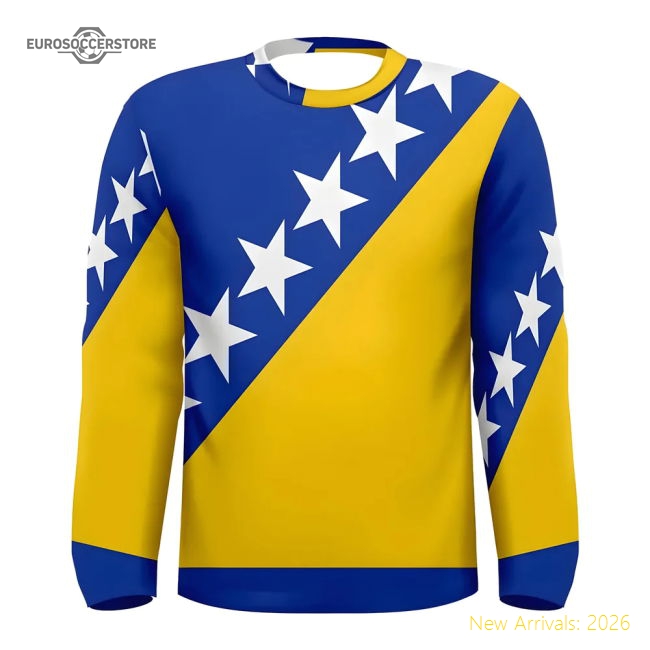 Top Bosnia 2024-2025 Regular Jersey () Ventilation Breathability