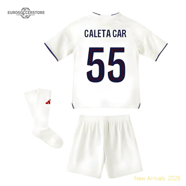 2025-2026 Olympique Lyon Home Mini Kit (caleta Car 55) - Match Quality