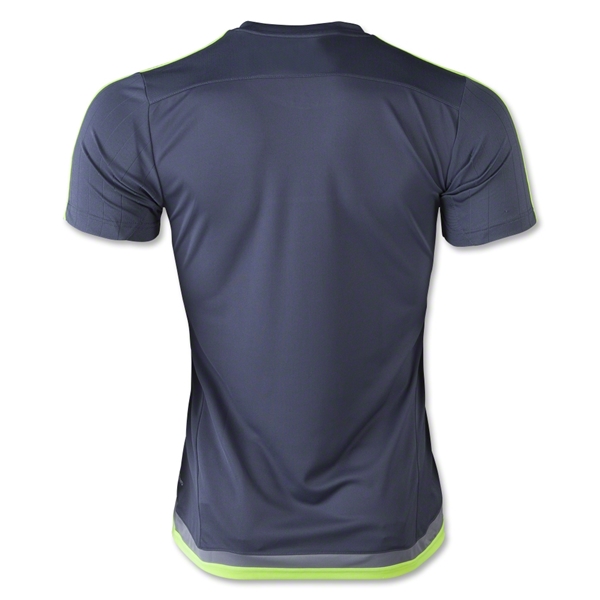 Moisture Wicking Real Madrid 2015-16 Black Training Shirt