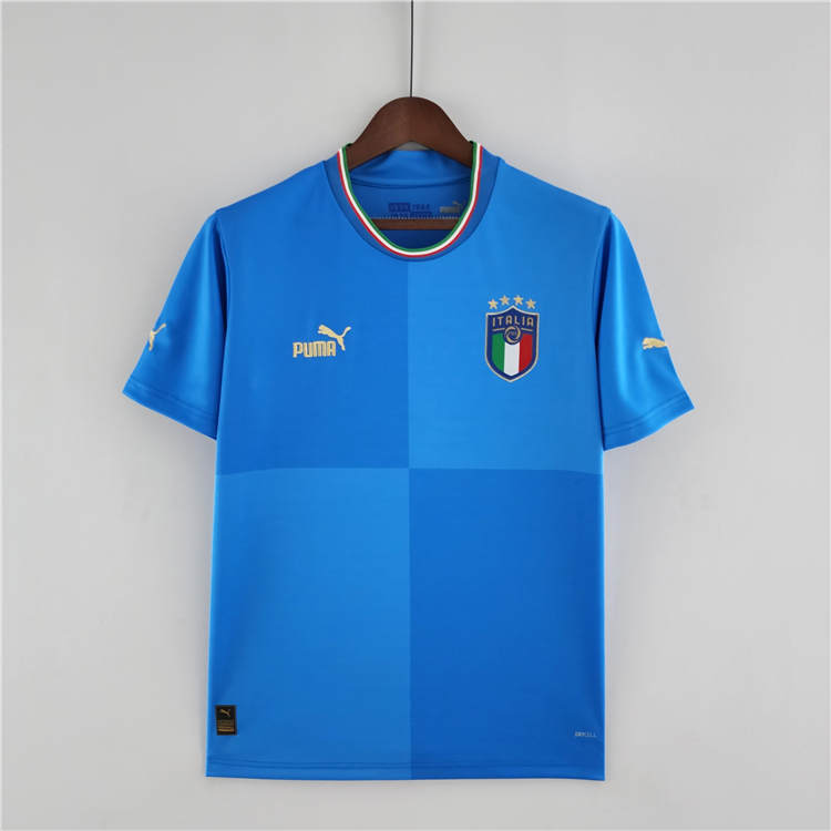 Licensed Italy 2022 Home Shirt - Official Replica 16969