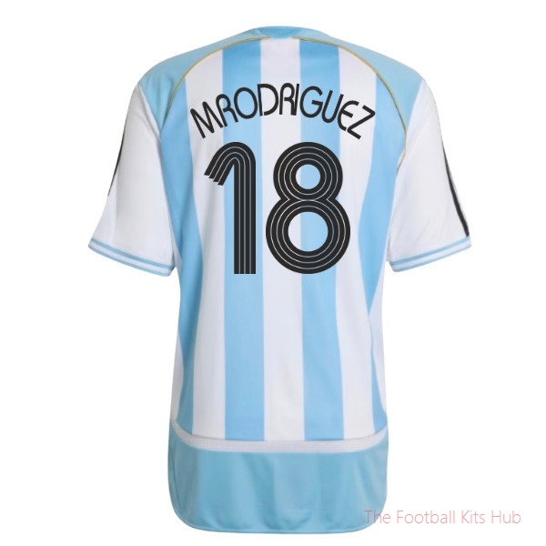 Breathable Argentina 2006 Reissue Home Shirt (M.Rodriguez 18)