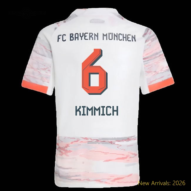 Bayern Munich 2024-25 Away Fan Version For Kids (Kimmich Game Day Jersey
