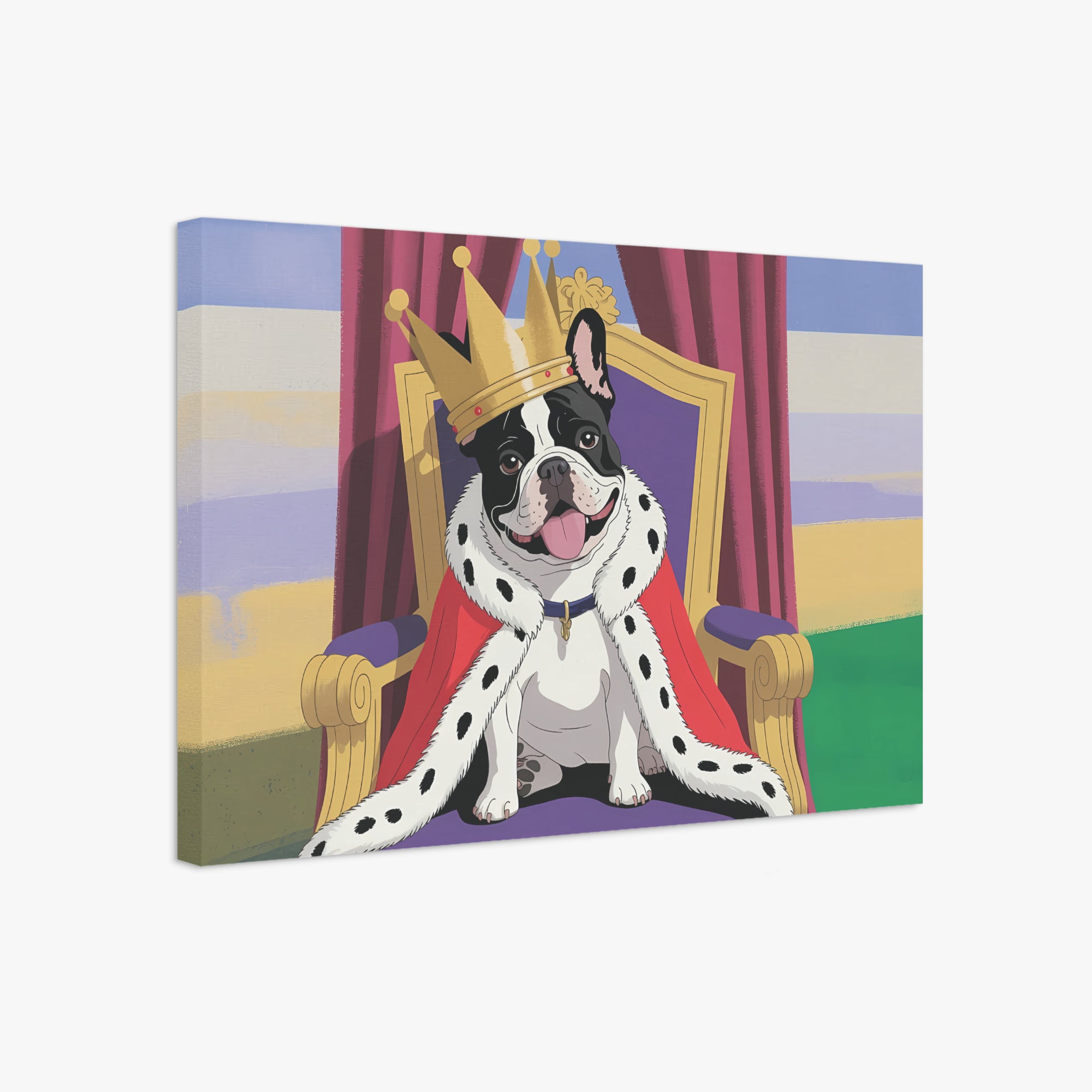Lydia - Adorable Frenchie canvas Wall Art