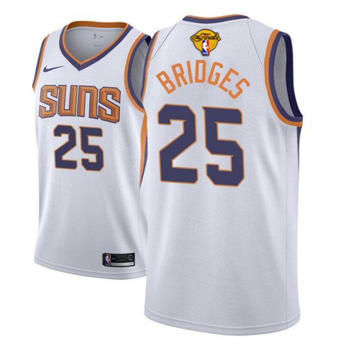 PHX White Nike P. Suns #25 NBA Jersey Basketball Jersey Game Day Wear