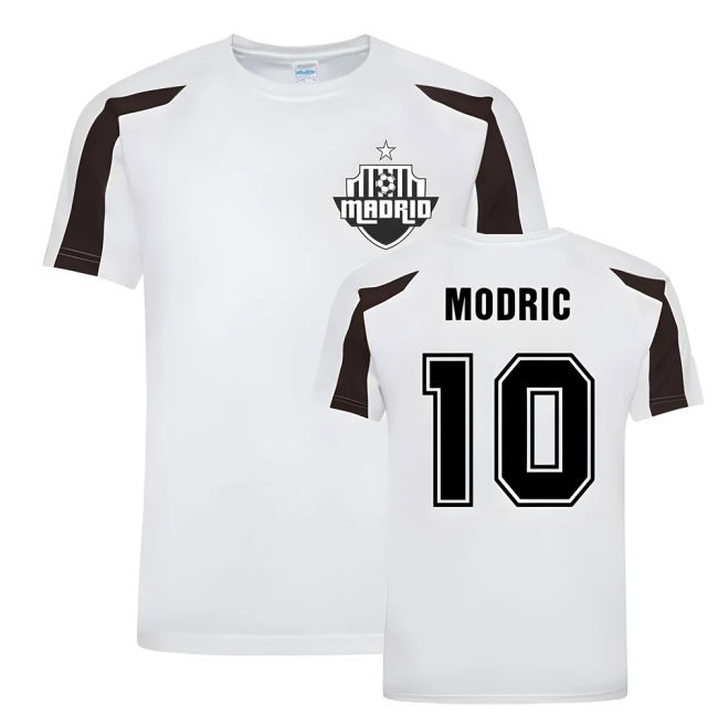 Trendy Football Shirt (White) Antibacterial Reinforced Seams