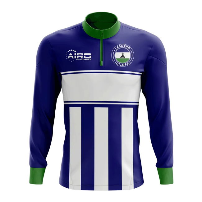 Aero-Dynamic Lesotho Concept Football Half Zip Midlayer Top