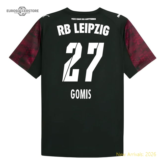 Trending 2025-2026 Red Bull Leipzig Third Shirt (Gomis 27)