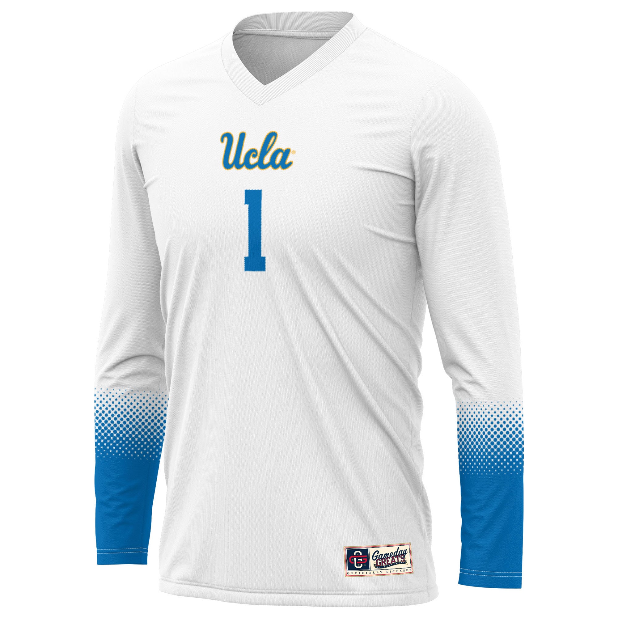 #1 UCLA Bruins GameDay Greats Unisex Lightweight Volleyball Jersey - White
