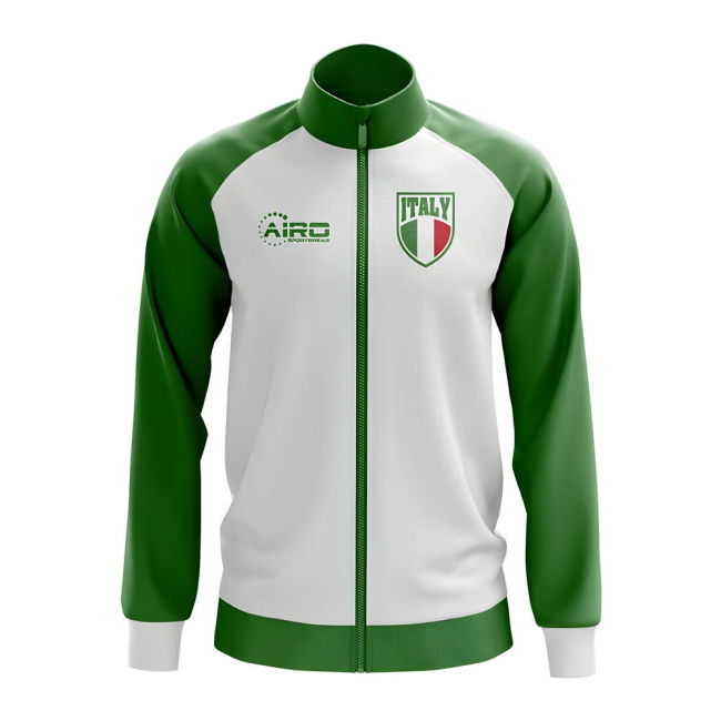 Italy Concept Football Track Jacket (White) Premium Authentic