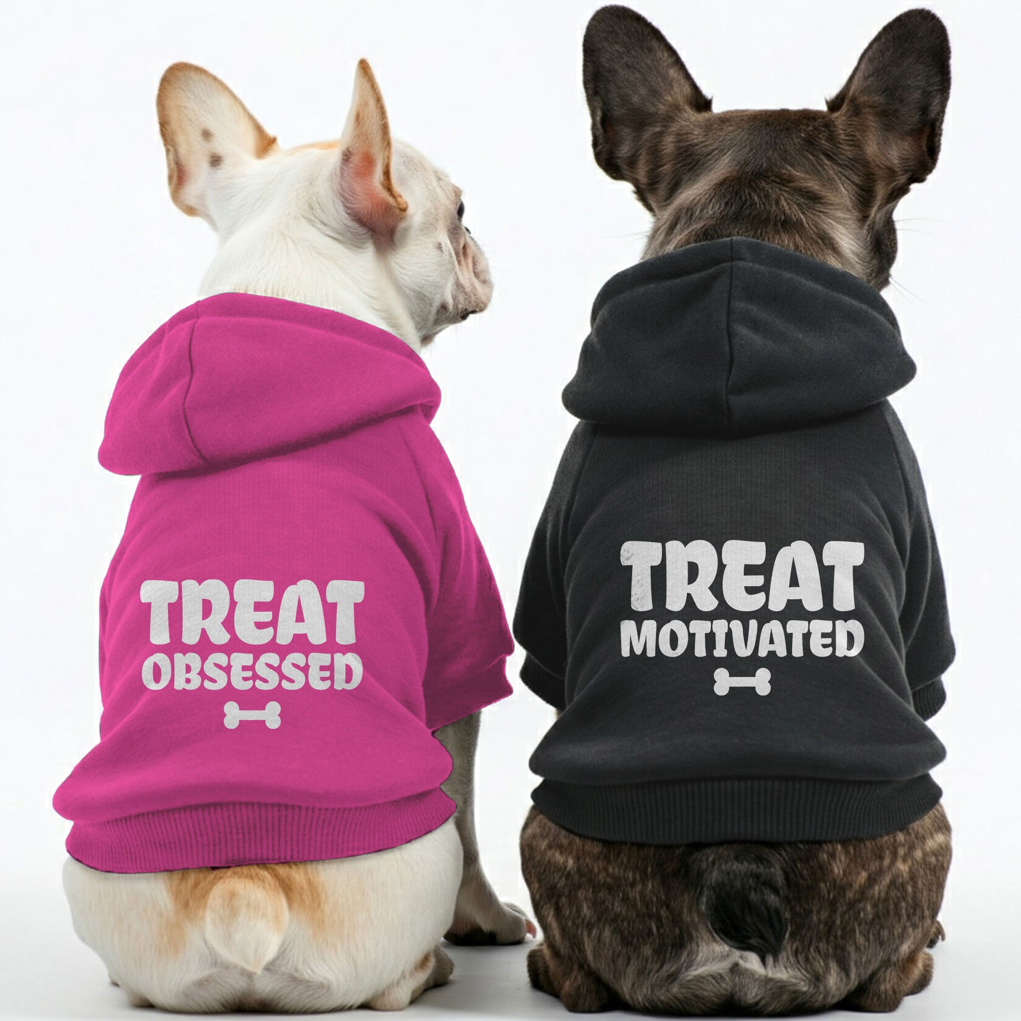French Bulldog Treat Motivated And Treat Obsessed Matching French
