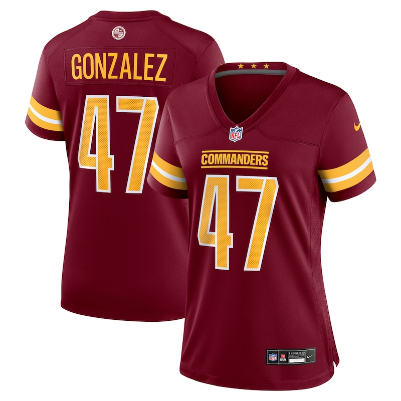 None Zane Gonzalez Washington Commanders Retro Authentic Jersey