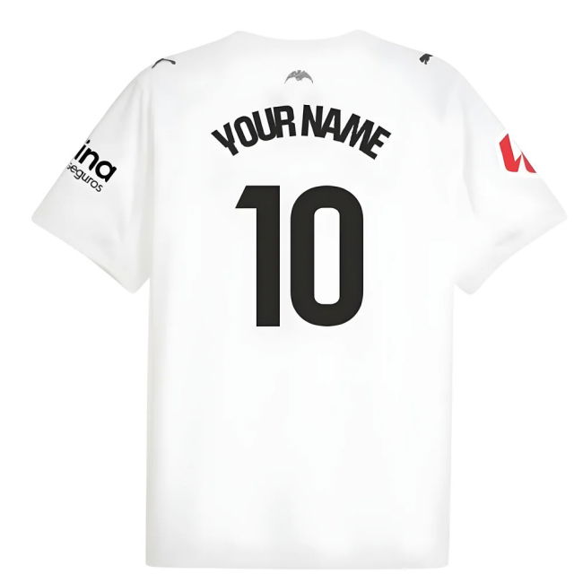 Valencia 2025-2026 Home Jersey - Kids