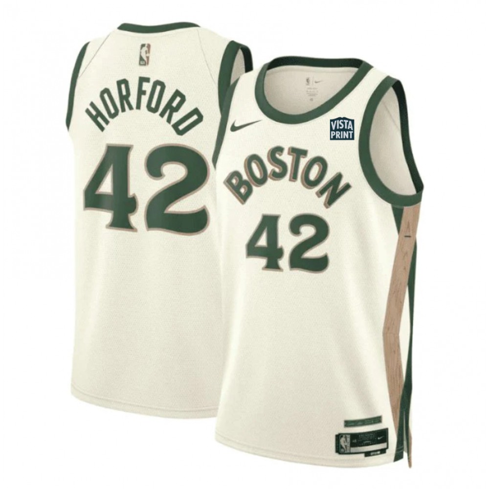 Classic 42 Boston Celtics Jersey White - City Edition - Fan Favorite