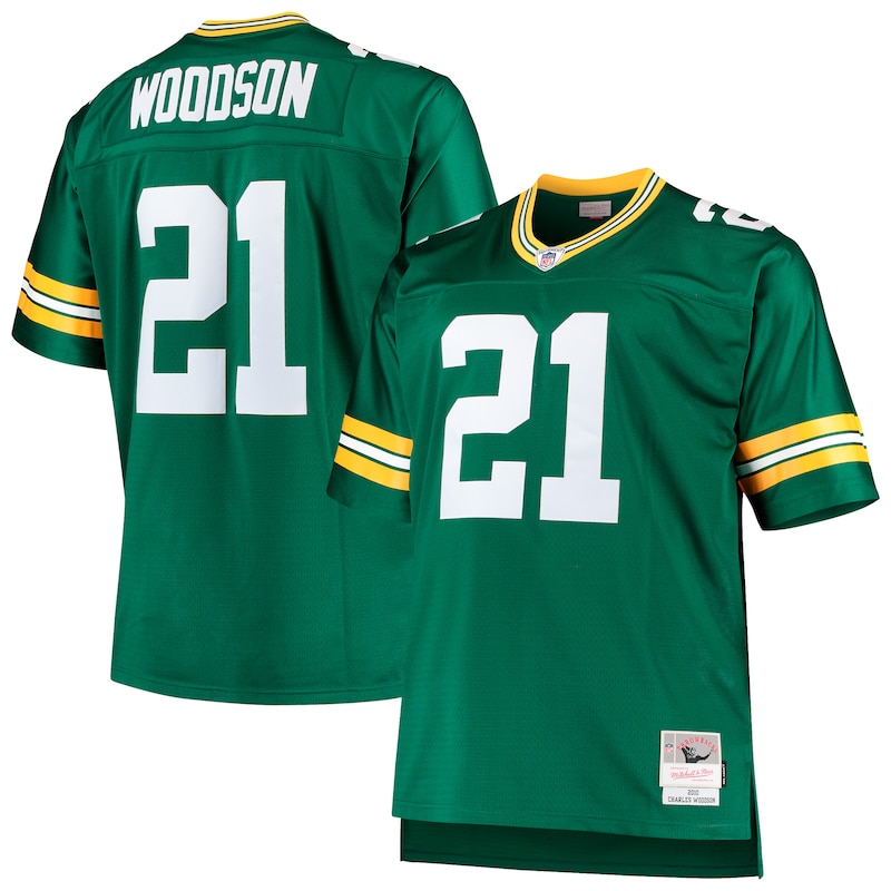 None Charles Woodson GB Packers Timeless Pro-Level Jersey Football App