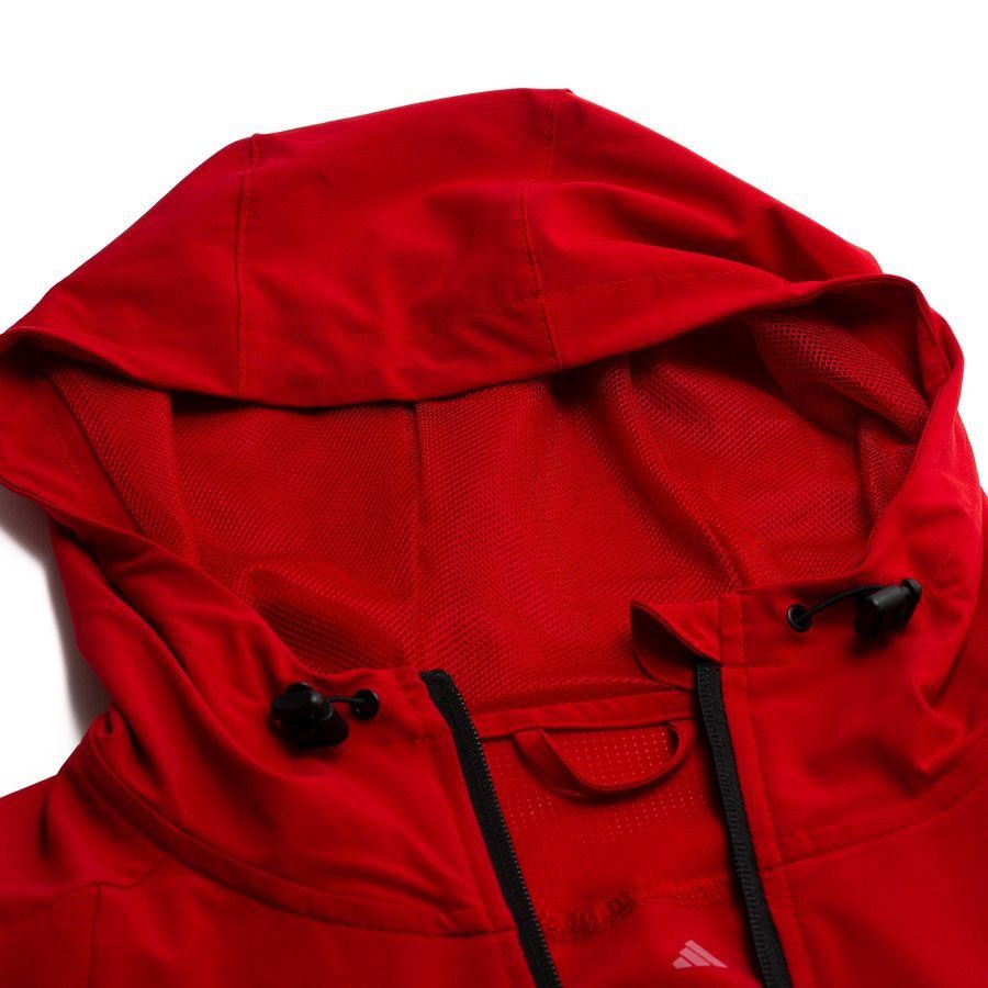 Belgium Windbreaker Tiro 26 Travel World Cup 2026 Team Power Red