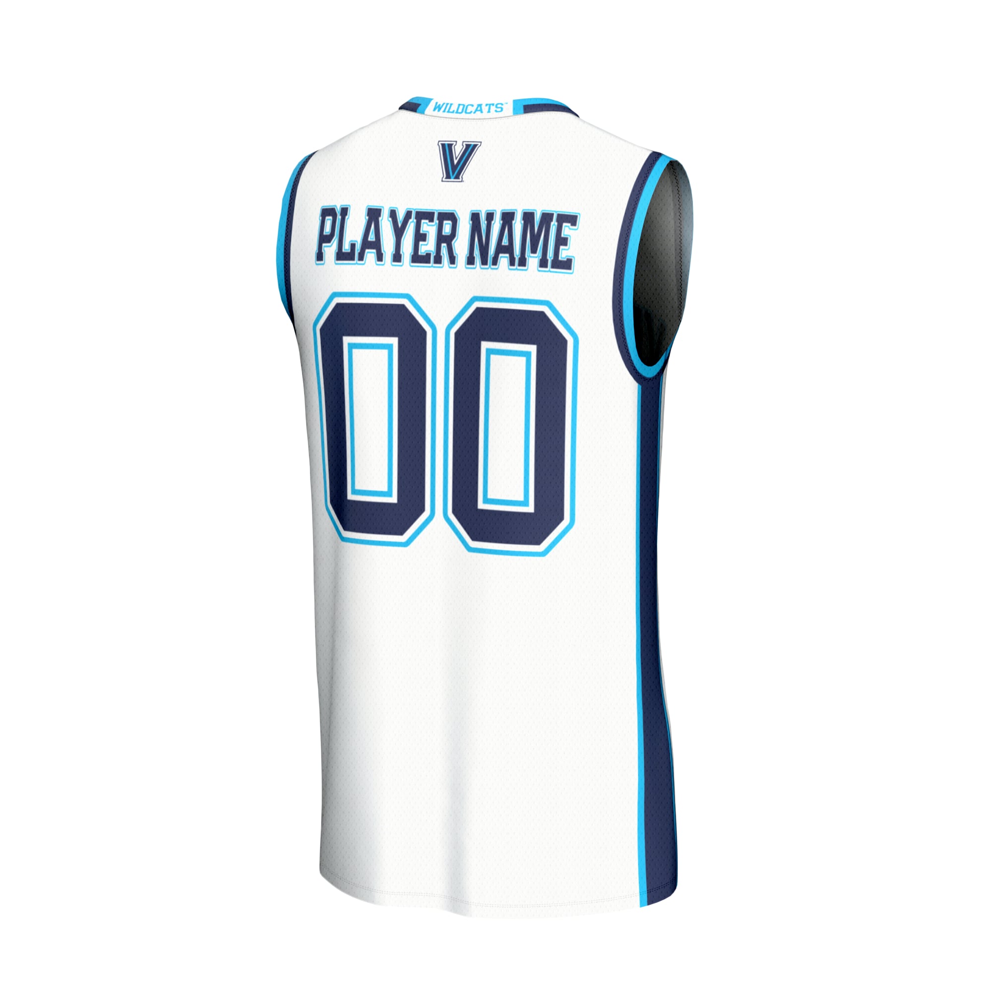 Villanova Wildcats GameDay Greats Unisex Lightweight Collegiate Women's Basketball NIL Pick-A-Player Fashion Jersey - White