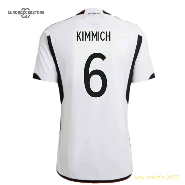 Durable Football Team Kids Kimmich Jersey 2022-2023 Easy-care