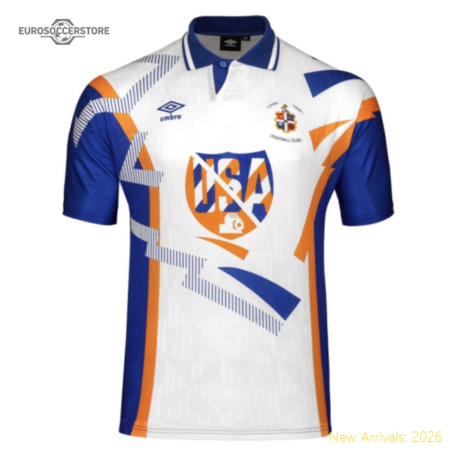 High-quality 1991-1992 Luton Town Home Retro Shirt (your Name)