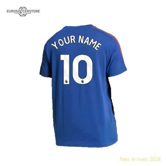 Authentic 2024-2025 Arsenal Dna Tee (victory Blue) (your Name)