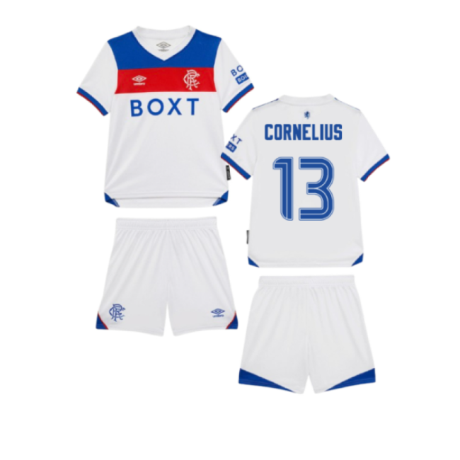 Rangers 2025-2026 Away Away Cornelius 13 - Official Player Version