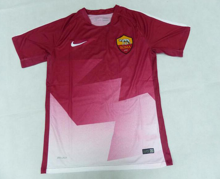 Genuine Advanced Fabric Roma 2015-16 Red Training Shirt