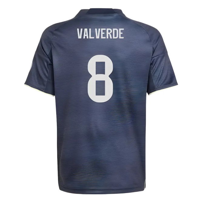 Kids Updated Real Madrid Away Game Jersey 2025-2026