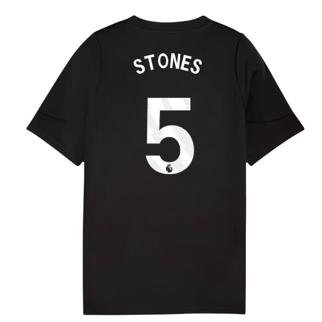 Kids 2025-2026 Man City Club Training Shirt (Stones 5)