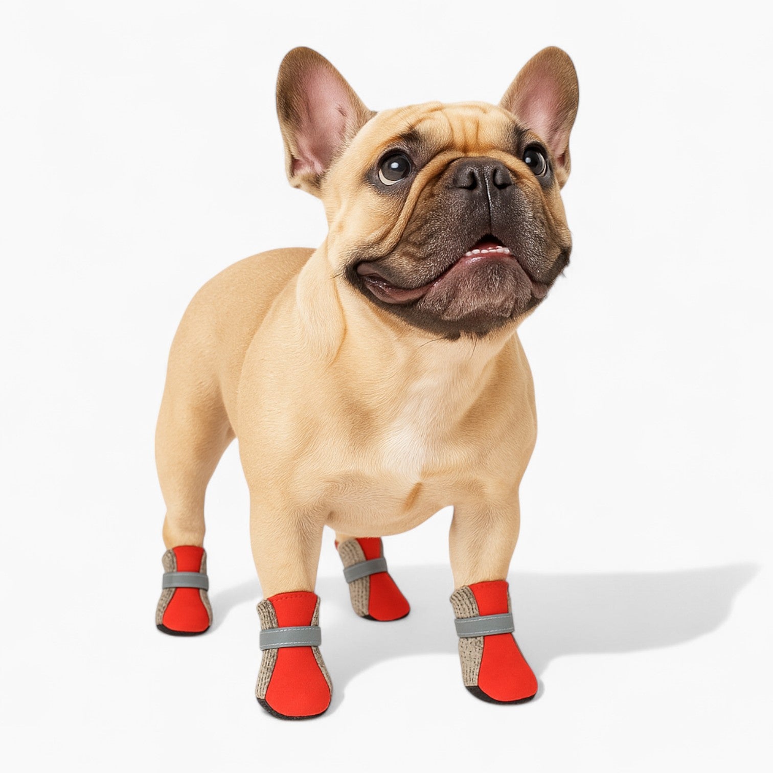 – Breathable Non-slip Shoes With Magic Sticker Closure Paw Protection