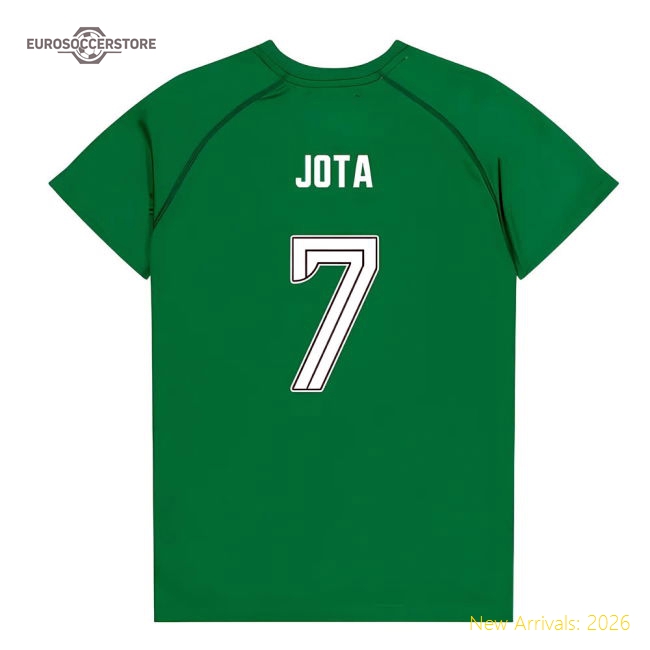 Comfortable Kids Football Team Jota Jersey 2025-2026 Moisture-wicking