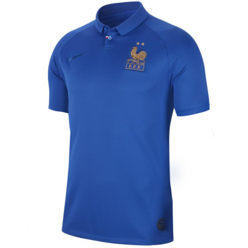 2019 FRANCE BLUE CENTENARY SOCCER JERSEY SHIRT - Official Replica 5340