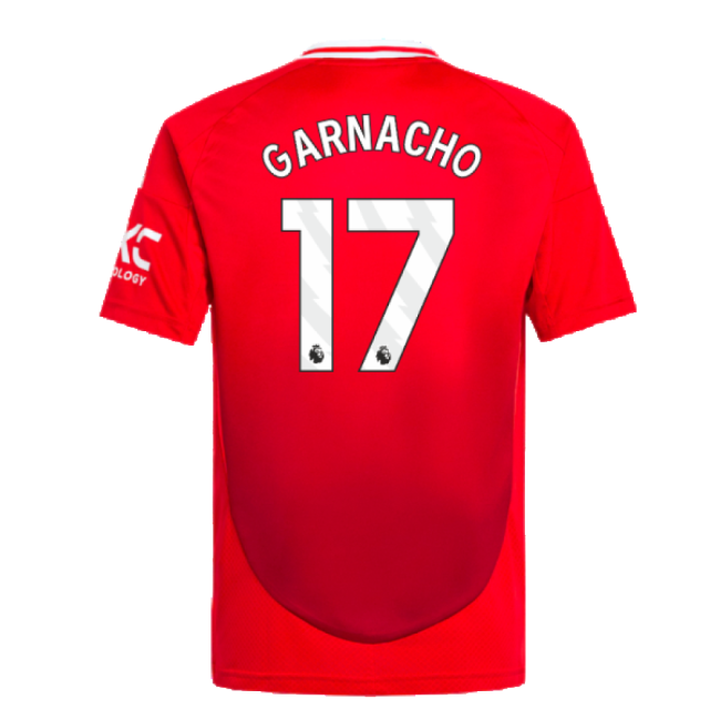 Pro-Grade Man Utd 2024-2025 Man Utd Home Mini Kit (Garnacho 17)