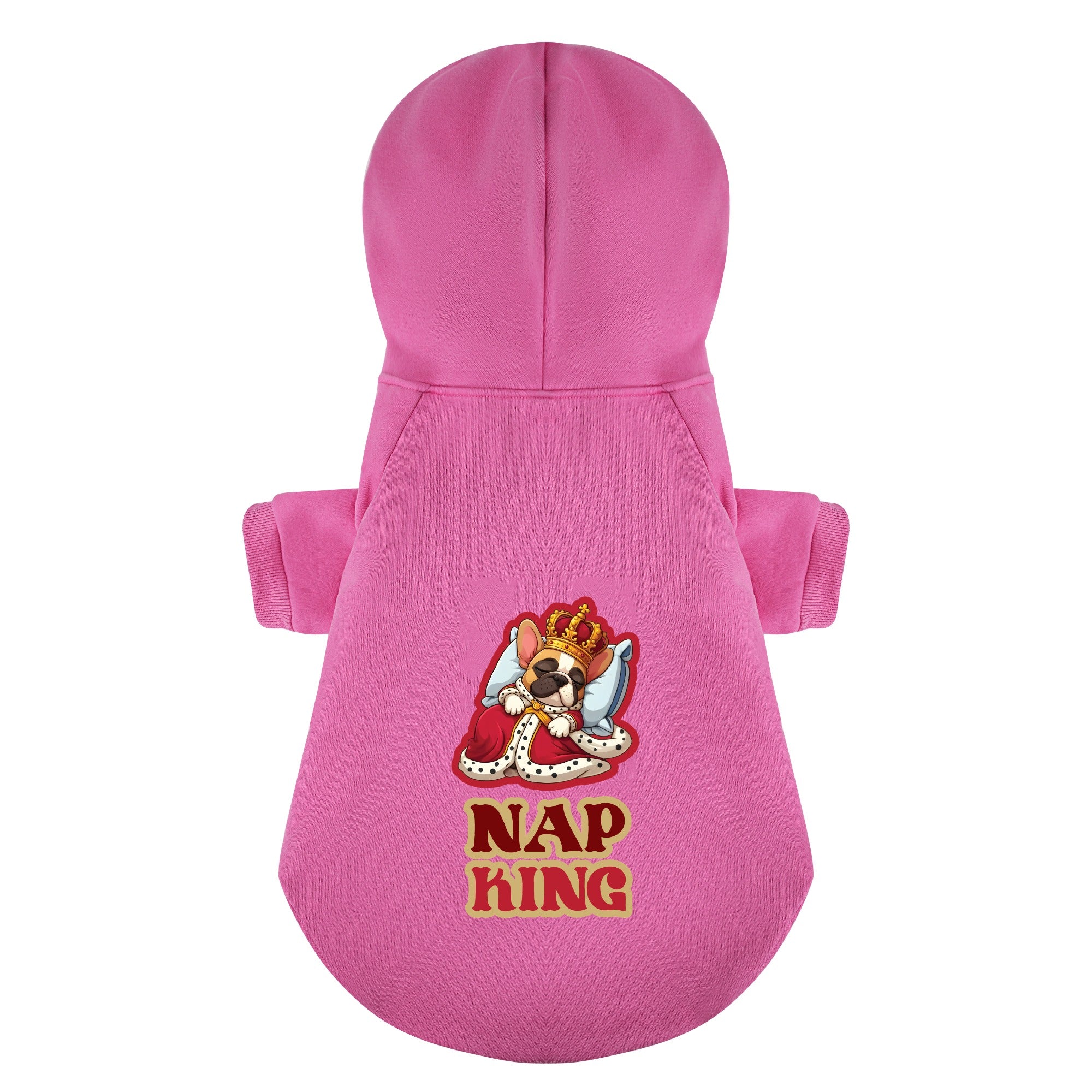 French Bulldog Nap King And Nap Queen Matching French Bulldog Hoodies