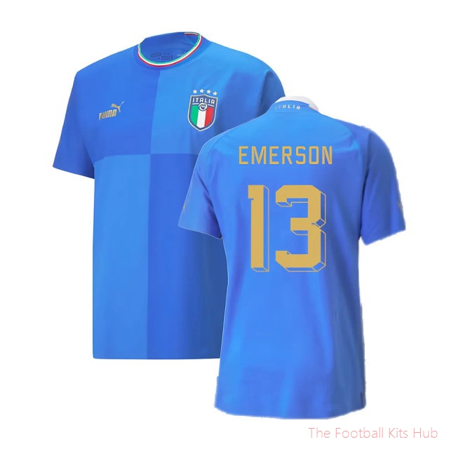 2022-2023 Italy Home Jersey Authentic with Packaging (EMERSON 13)