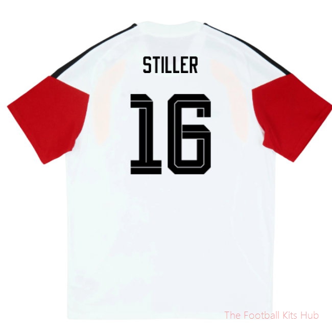 2026-2027 Germany Training Tee (White) - Kids (Stiller 16)