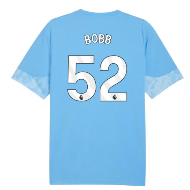 2025-20 Man City Training Football Shirt Bobb Name Number L M S
