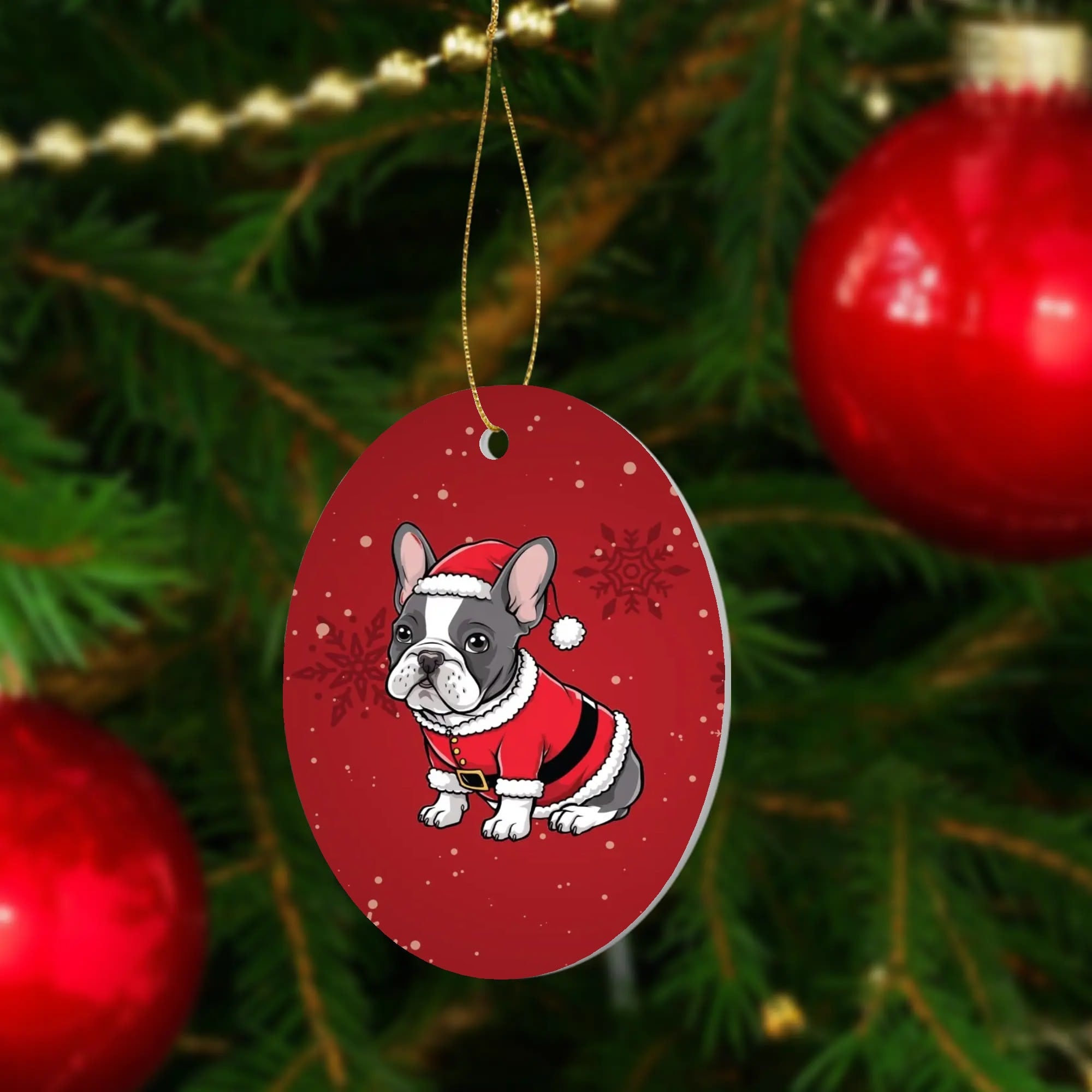 Breed-specific Sophie - Non-slip Christmas Ornaments Indoor Use