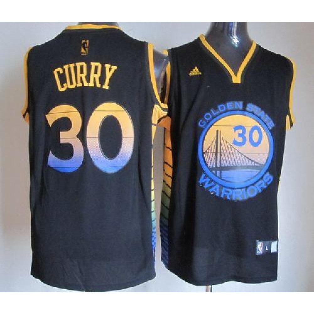 High-Quality Jersey Stephen Curry30 Black - - Game Day Essential