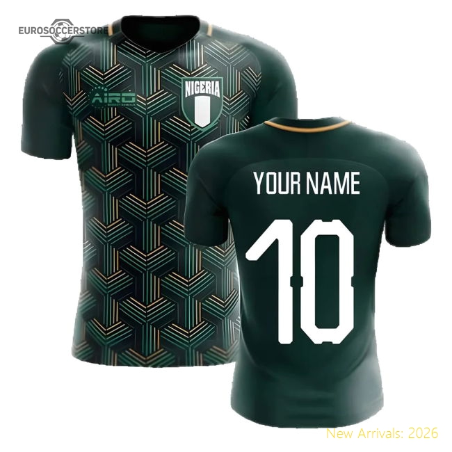 Nigeria Third Concept Football Kit 2025-2026 Fan Collection Jersey