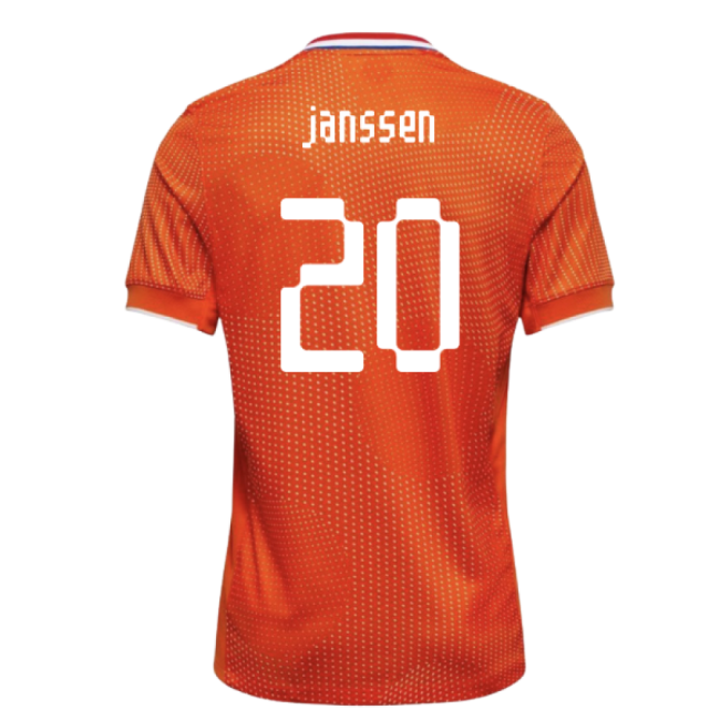 Kids Professional Style Netherlands Home Player Jersey 2025-2026 (1)